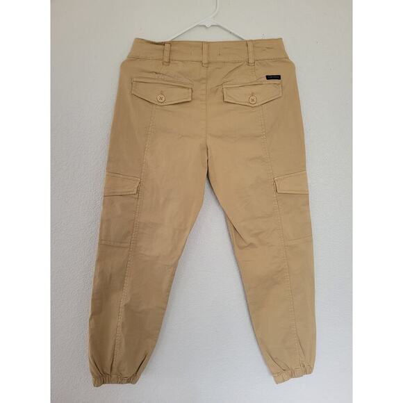 Sanctuary Women's Khaki Cargo Jogger Pants size 26 #P2 - Picture 2 of 5